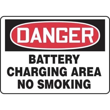 Accuform OSHA DANGER SAFETY SIGN BATTERY MCHL220XT MCHL220XT